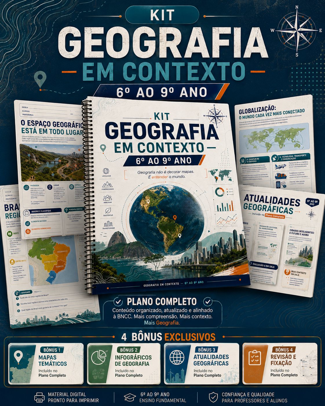 Mockup Kit Geografia